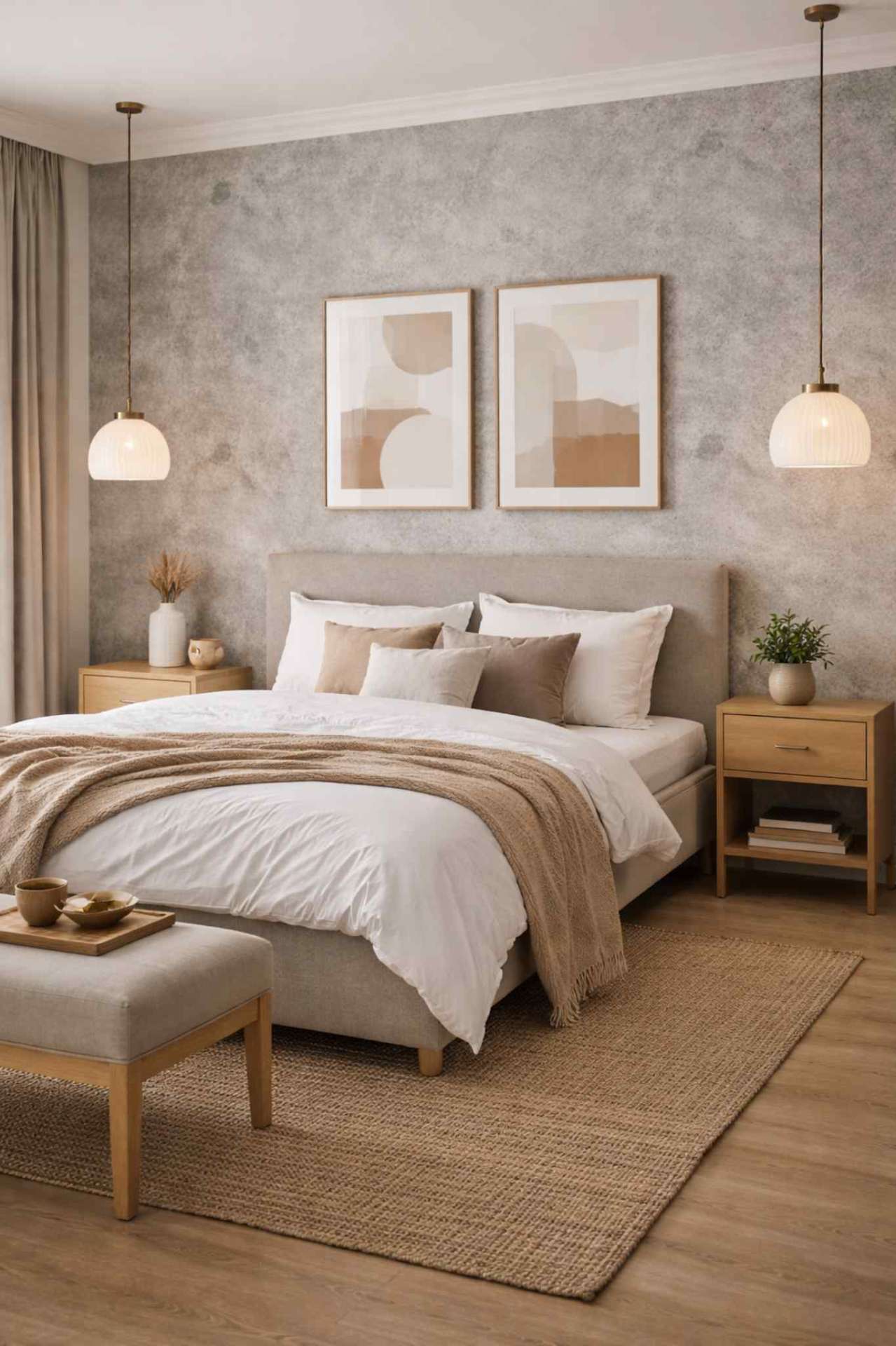 Moderne Industrial Style Tapete in Beton-Design - Thumbnail 2