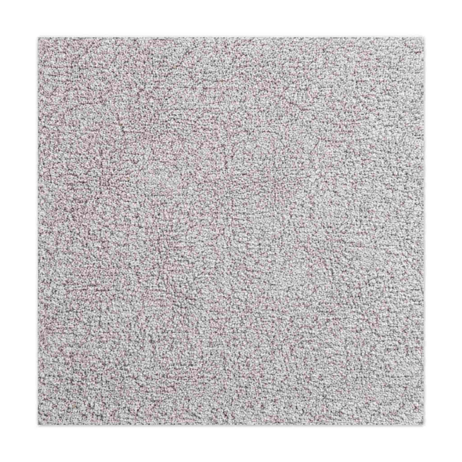 Teppichboden Hellgrau meliert – weicher Velours - Thumbnail 2